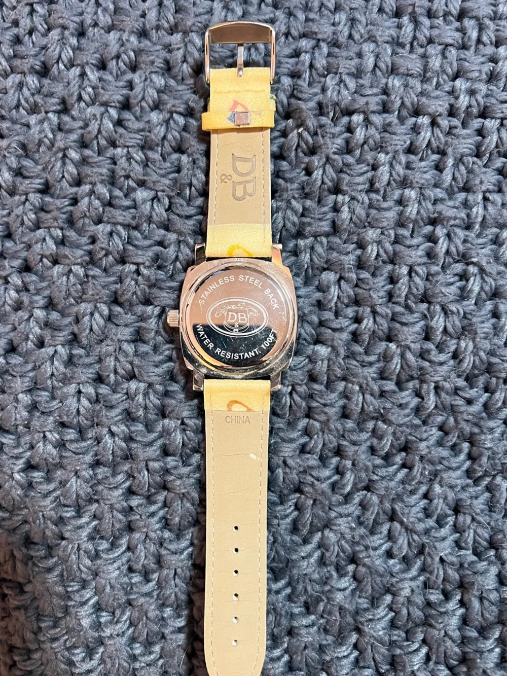 Dooney & Burke heart print watch- vintage